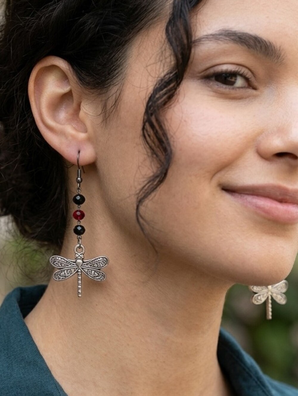 Handcrafted Dragonfly Earrings